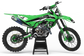 Kawasaki Wellington Graphics Kit -  KX65 KX85 KLX110 KX125 KX250 KX250F KX450F