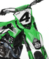 Kawasaki Wellington Graphics Kit -  KX65 KX85 KLX110 KX125 KX250 KX250F KX450F