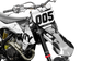 KTM Noir Graphics Kit - SX50 SX65 SX85 SX SXF EXC XC EXCF Six Days 125+