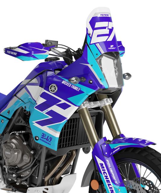 Milwaukee Graphics Kit - Fits 2025 Yamaha Tenere 700
