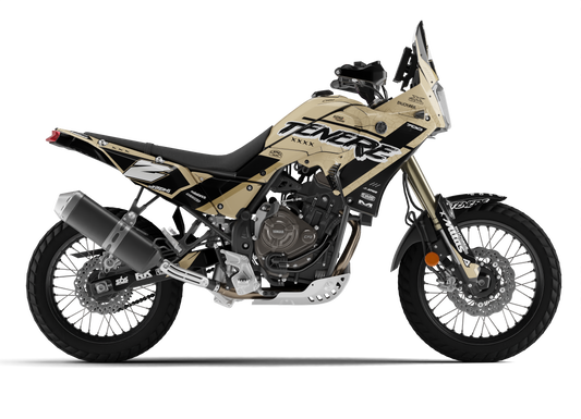 Dakar Graphics Kit - Fits 2025 Yamaha Tenere 700