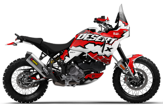 Ducati Desert X 2022-2025 Palermo Graphics Kit