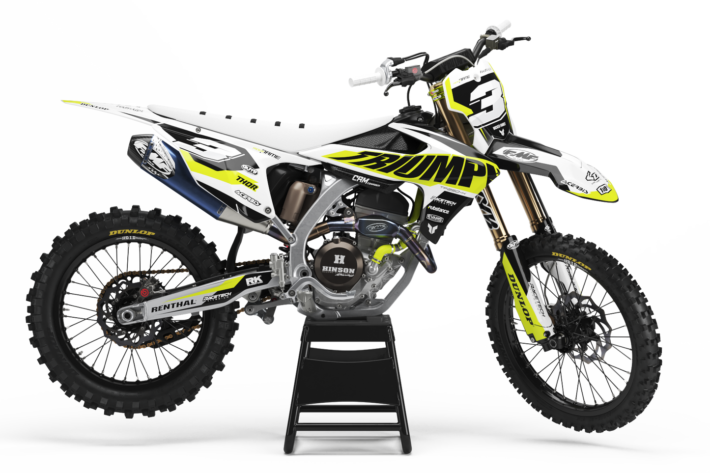 Triumph Knoxville Graphics Kit - TF 250-X 450-RC 250-E 250-E