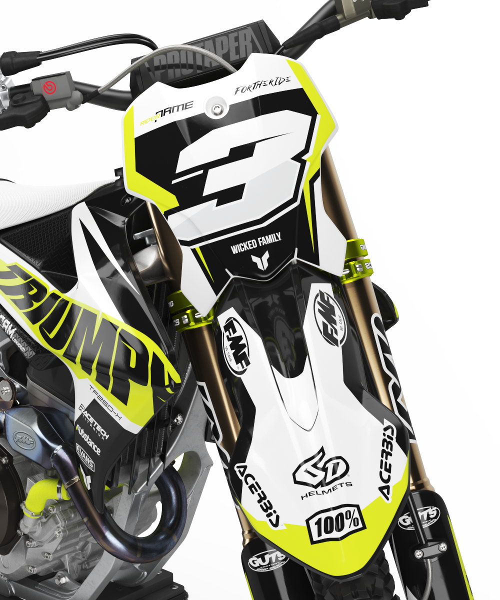 Triumph Knoxville Graphics Kit - TF 250-X 450-RC 250-E 250-E