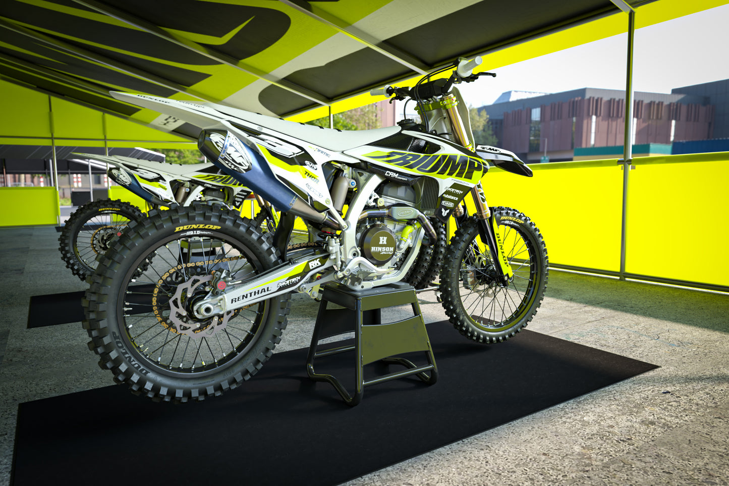 Triumph Knoxville Graphics Kit - TF 250-X 450-RC 250-E 250-E