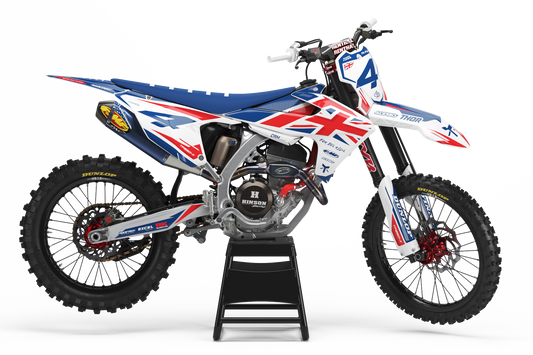 Triumph London Graphics Kit - TF 250-X 450-RC 250-E 250-E