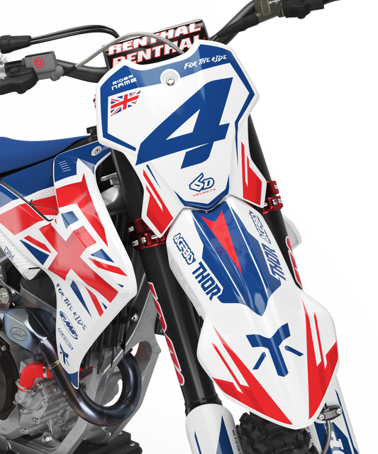 Triumph London Graphics Kit - TF 250-X 450-RC 250-E 250-E