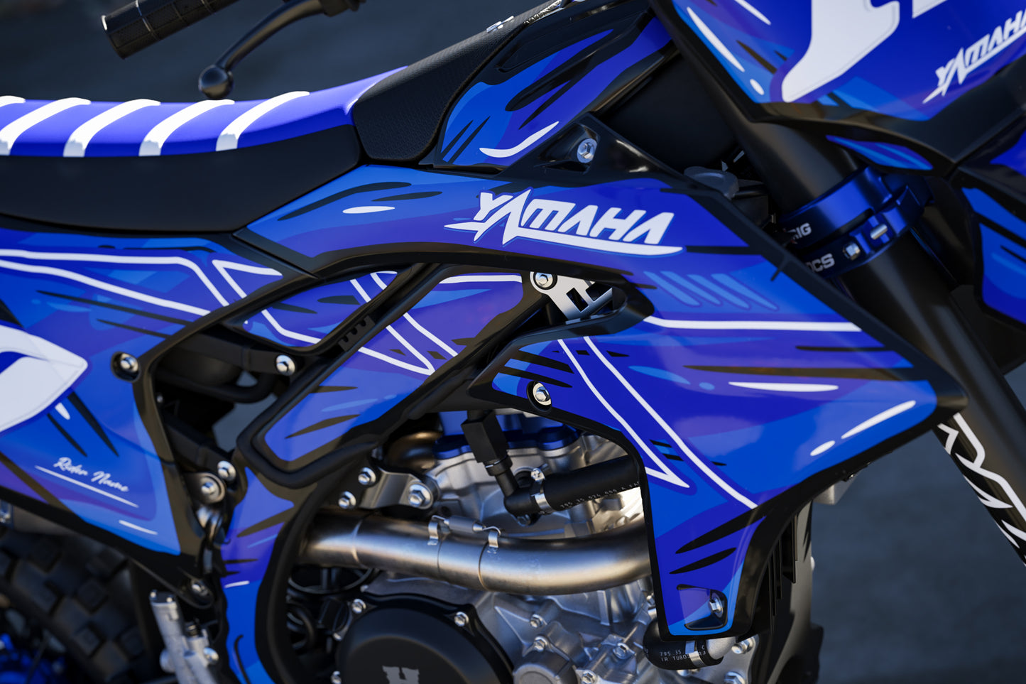 Yamaha Calgary Graphics Kit - YZ65 YZ85 YZ125 YZ250 YZF YZ250F YZ450F WR 250F 450F