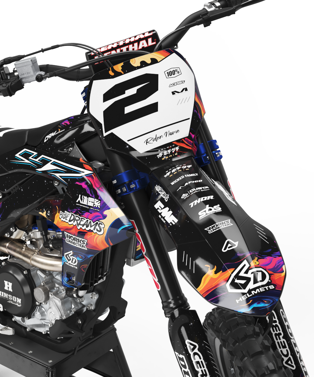 Yamaha Hamilton Graphics Kit - YZ65 YZ85 YZ125 YZ250 YZF YZ250F YZ450F WR 250F 450F