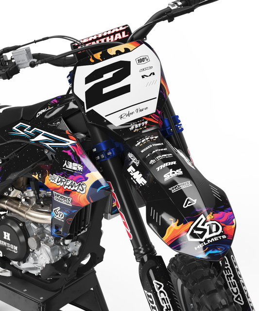 Yamaha Hamilton Graphics Kit - YZ65 YZ85 YZ125 YZ250 YZF YZ250F YZ450F WR 250F 450F