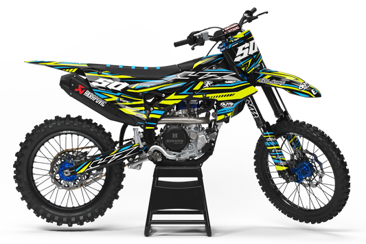 Yamaha Málaga Graphics Kit - YZ65 YZ85 YZ125 YZ250 YZF YZ250F YZ450F WR 250F 450F