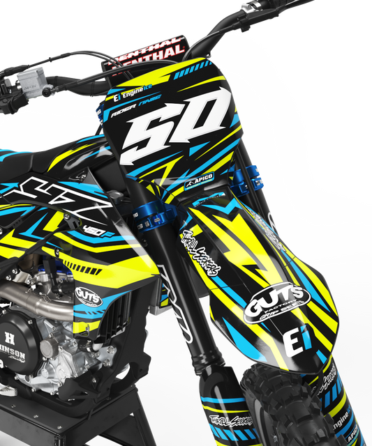 Yamaha Málaga Graphics Kit - YZ65 YZ85 YZ125 YZ250 YZF YZ250F YZ450F WR 250F 450F