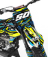 Yamaha Málaga Graphics Kit - YZ65 YZ85 YZ125 YZ250 YZF YZ250F YZ450F WR 250F 450F