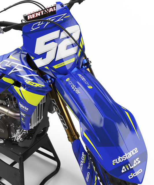 Yamaha Orlando Graphics Kit - YZ65 YZ85 YZ125 YZ250 YZF YZ250F YZ450F WR 250F 450F