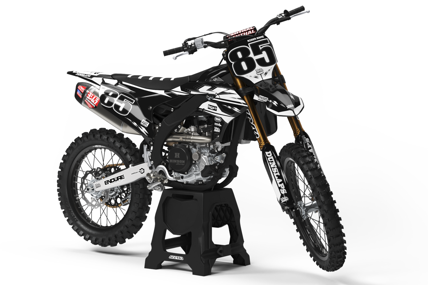 Yamaha Reversed Graphics Kit - YZ65 YZ85 YZ125 YZ250 YZF YZ250F YZ450F WR 250F 450F