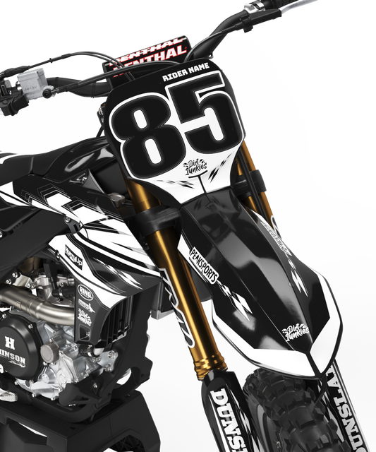 Yamaha Reversed Graphics Kit - YZ65 YZ85 YZ125 YZ250 YZF YZ250F YZ450F WR 250F 450F