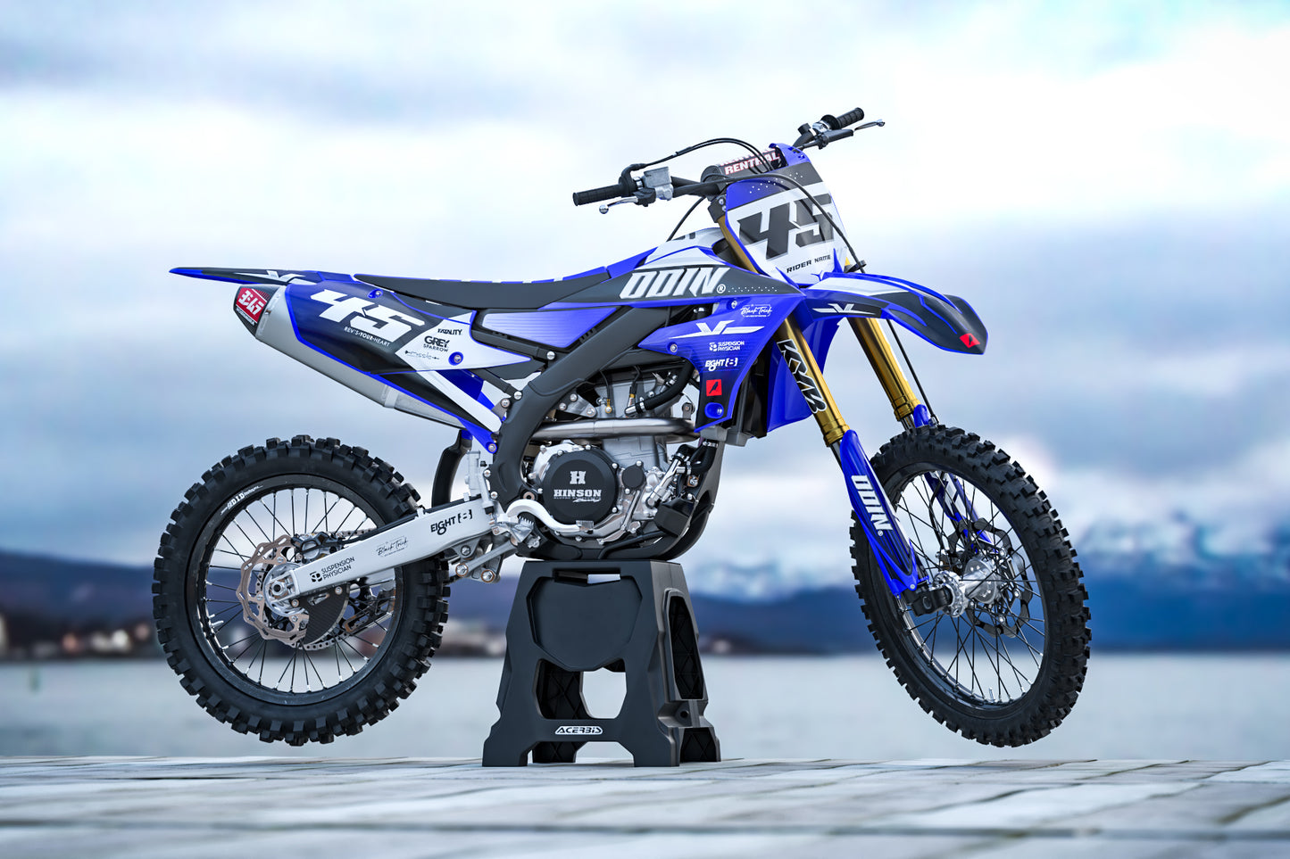 Yamaha Touge Graphics Kit - YZ65 YZ85 YZ125 YZ250 YZF YZ250F YZ450F WR 250F 450F