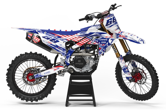 Yamaha Washington Graphics Kit - YZ65 YZ85 YZ125 YZ250 YZF YZ250F YZ450F WR 250F 450F