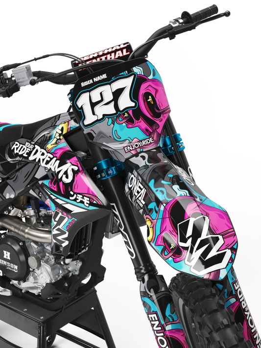 Yamaha Zakynthos Graphics Kit - YZ65 YZ85 YZ125 YZ250 YZF YZ250F YZ450F WR 250F 450F